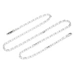 Łańcuszek srebrny, wzór 3 (ankier)