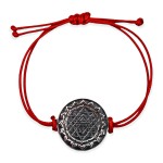 Bransoletka talizman Jantra, srebrna