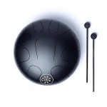 Bęben językowy, 9 tonów / tongue drum (czarny)