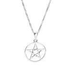 Talizman Pentakl, srebrny (mały)