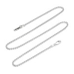 Łańcuszek srebrny, wzór 2 (kulkowy)