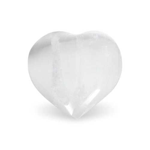 Selenitowe serce (średnie)