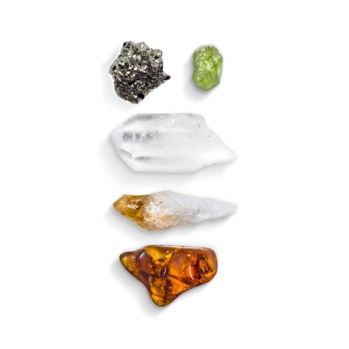 Zestaw minerałów - na bogactwo i pieniądze