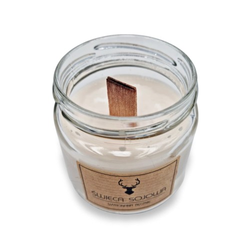 Naturalna świeca sojowa o zapachu goździków