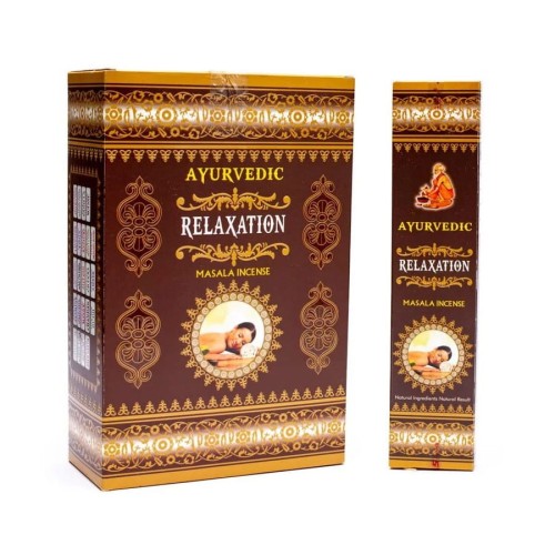Kadzidła Ajurwedyjskie Masala Relaxation (długie)