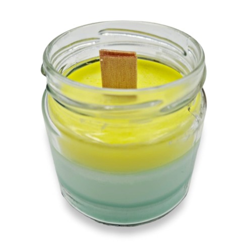 Naturalna świeca sojowa o zapachu cyprysu