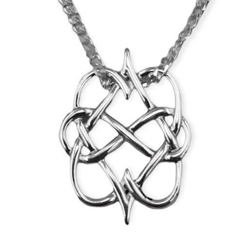 Talizman Bliźniaczy Płomień, srebrny