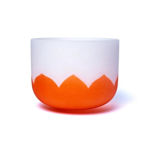 Kryształowa misa Lotos, 432 Hz, Czakra Sakralna