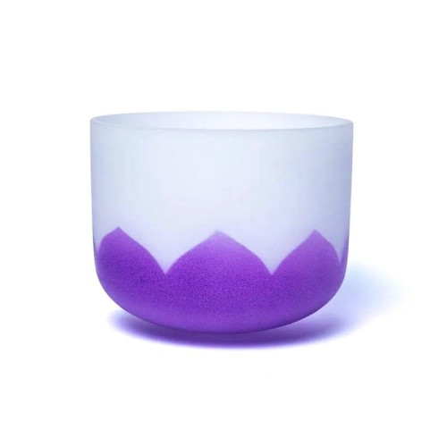 Kryształowa misa Lotos, 432 Hz, Czakra Korony