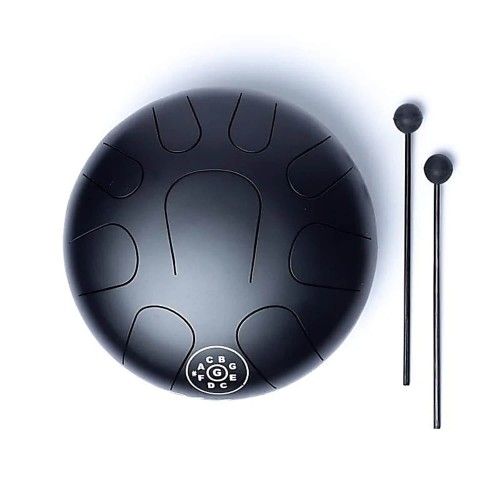 Bęben językowy, 9 tonów / tongue drum (czarny)