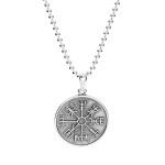 Talizman Vegvisir, srebrny