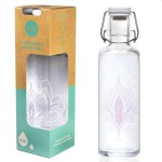 Wysokowibracyjna butelka Soulbottle z kwiatem lotosu