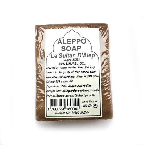 Mydło Aleppo (20% oleju laurowego)
