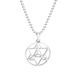 Talizman Merkaba, srebrny
