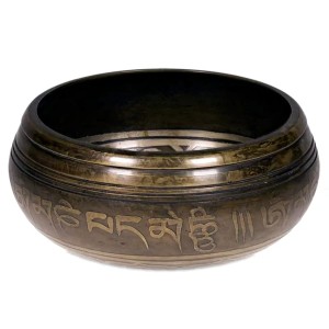 Śpiewająca misa Budda i Om Mani Padme Hum, 11 cm