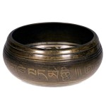 Śpiewająca misa Budda i Om Mani Padme Hum, 16 cm