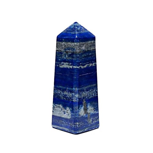 Obelisk, lapis lazuli (duży) - duchowość, komunikacja, pewność siebie, ochrona