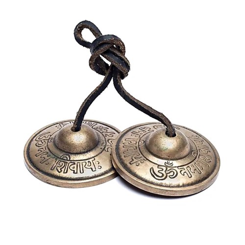 Dzwonek tybetański Tingsha - Om Namah Shivaya