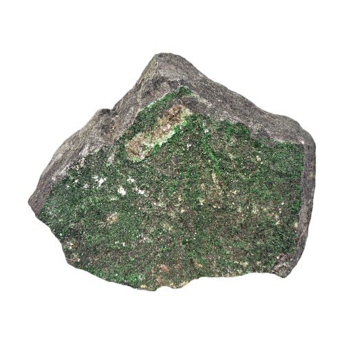 Uwarowit (zielony granat), okaz, 1,2 kg - obfitość, bogactwo, harmonia