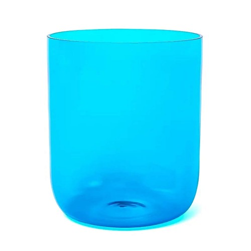 Kryształowa misa śpiewająca Czakra Gardła, 432 Hz + torba