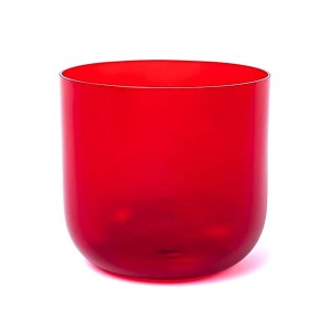 Kryształowa misa śpiewająca Czakra Podstawy, 432 Hz + torba