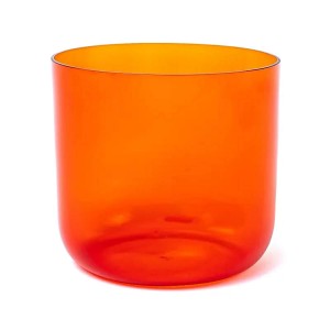 Kryształowa misa śpiewająca Czakra Sakralna, 432 Hz + torba