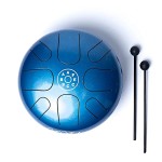 Bęben językowy, 8 tonów / tongue drum (niebieski)
