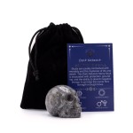 Duża Czaszka z Jaspisu Picasso | Amulet Kreatywności Harmonii