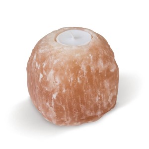 Świecznik solny naturalny (sól himalajska)