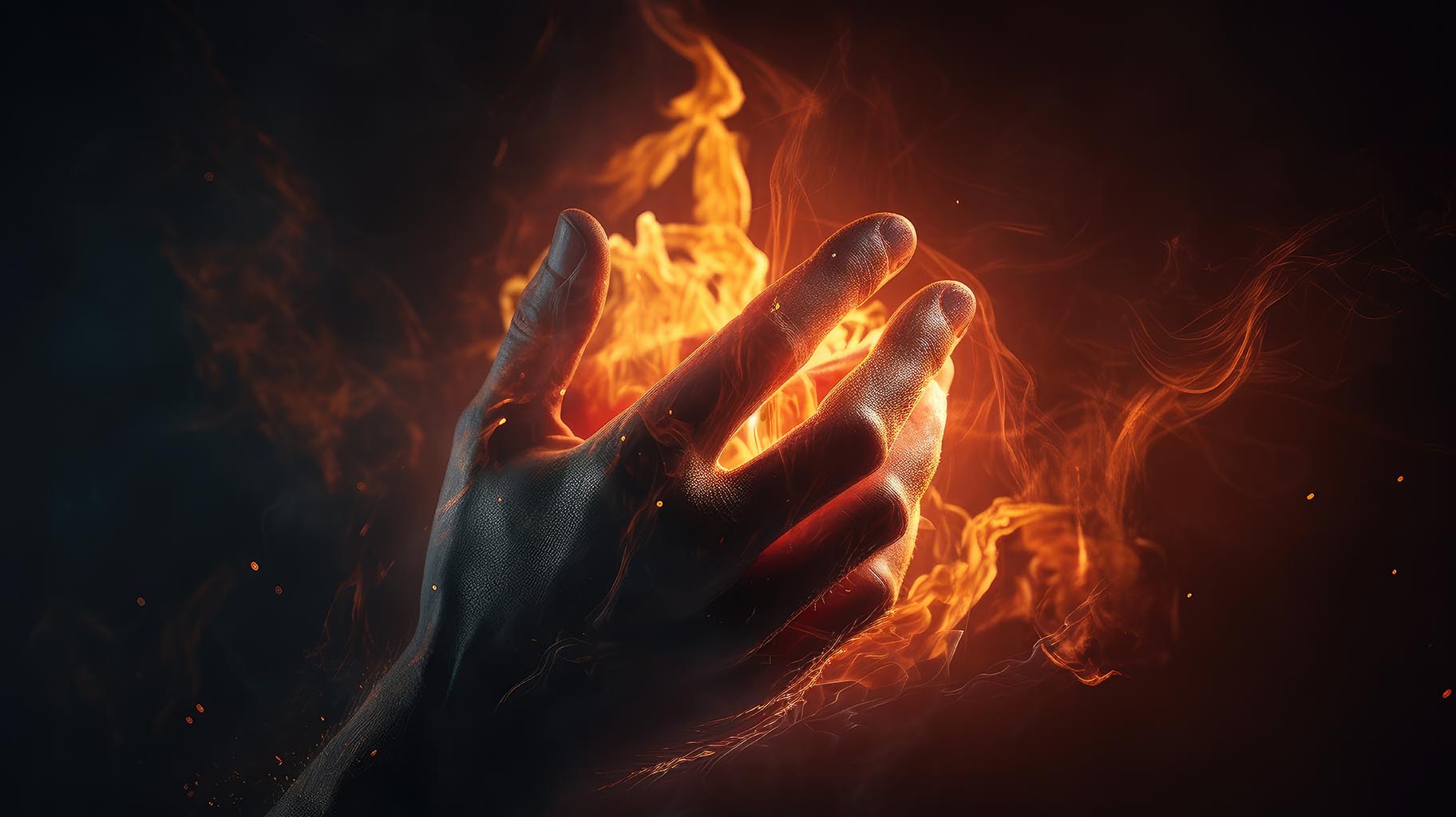 magia ognia żywioł