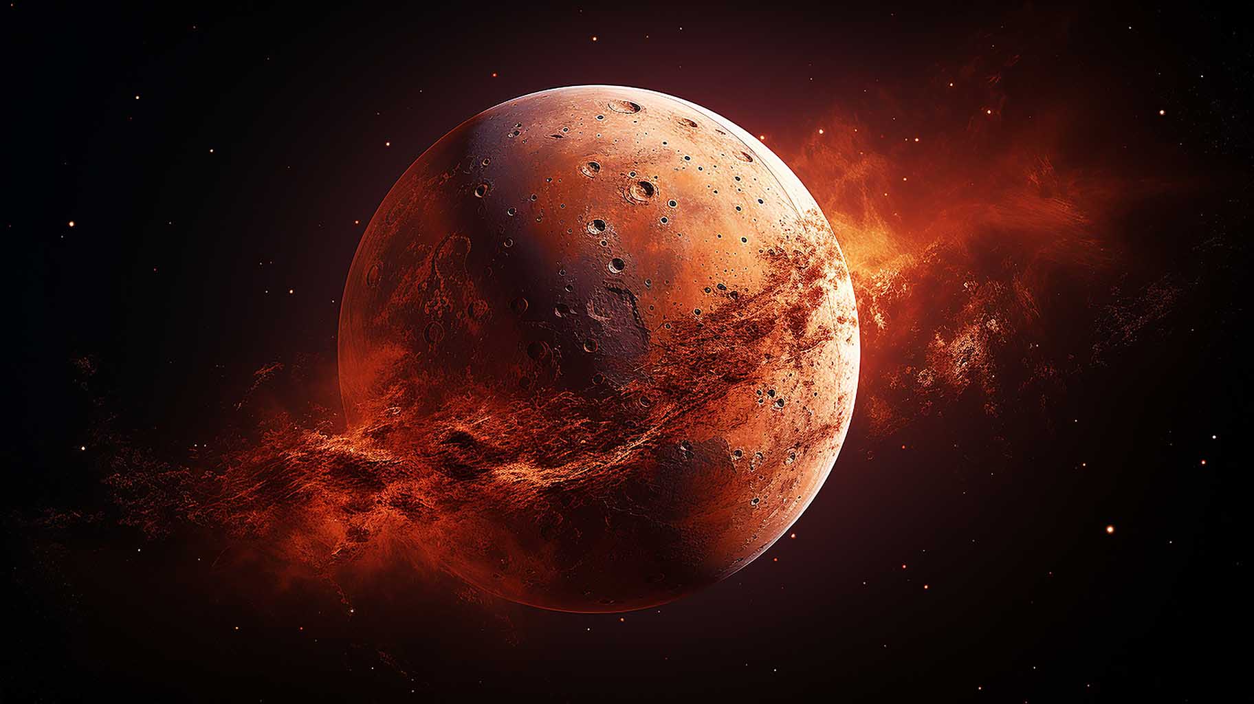 Mars w retrogradacji