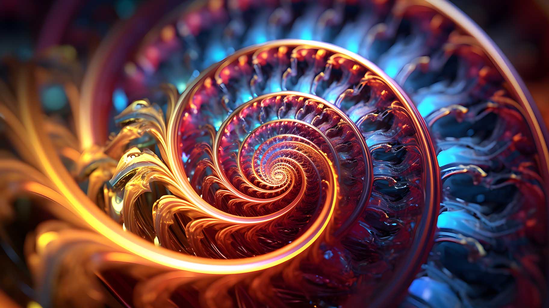 spirala fibonacciego święta geometria