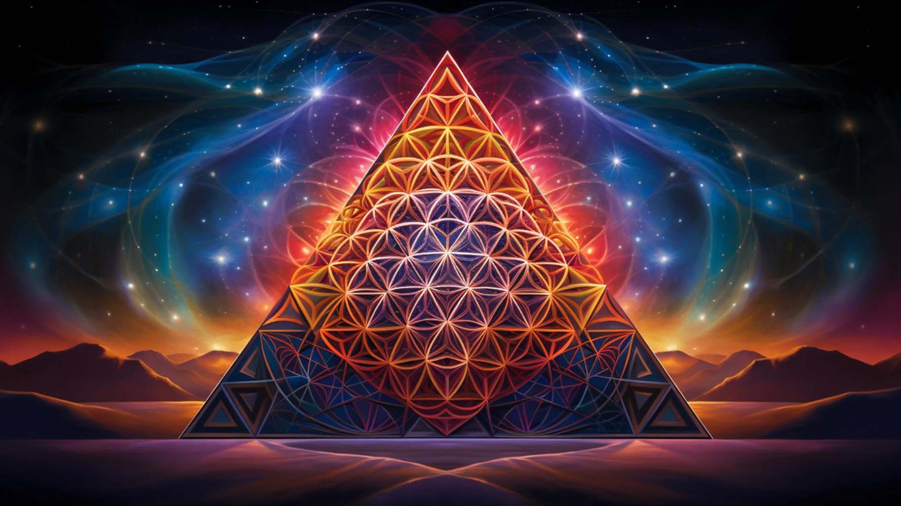 święta geometria piramida
