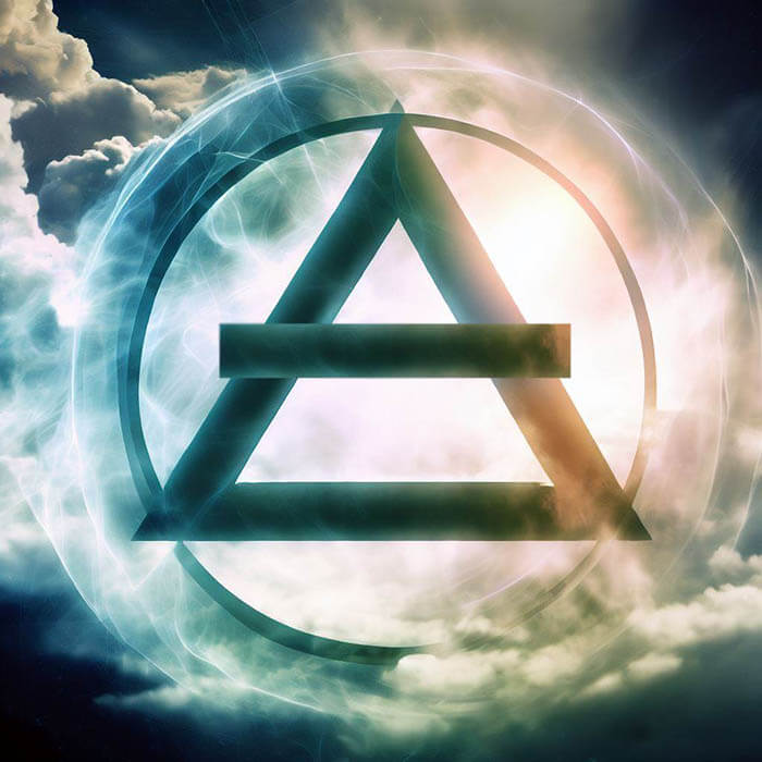 żywioł powietrza symbol alchemiczny