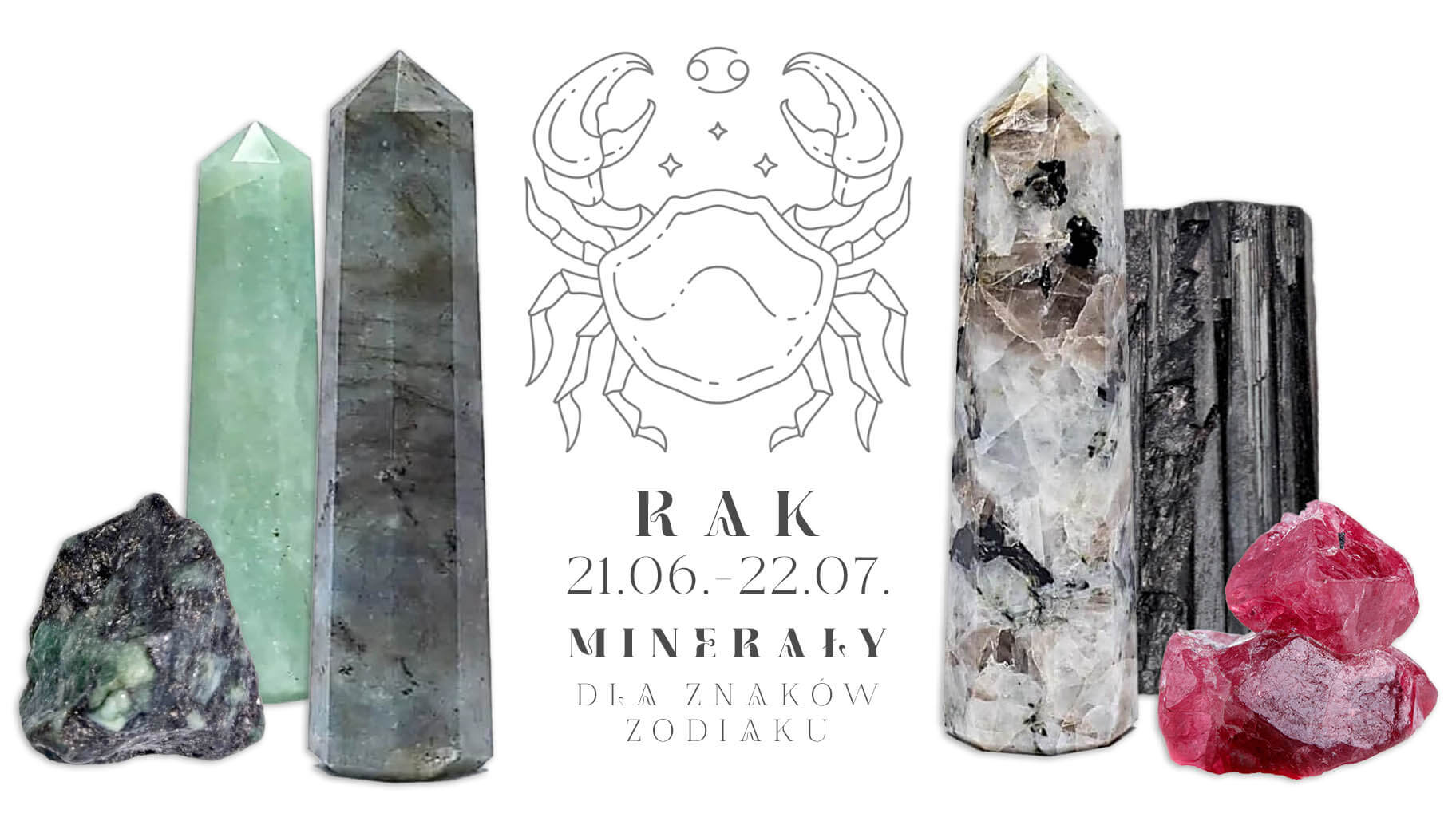 Najlepsze kamienie dla zodiakalnych Raków. Przewodnik