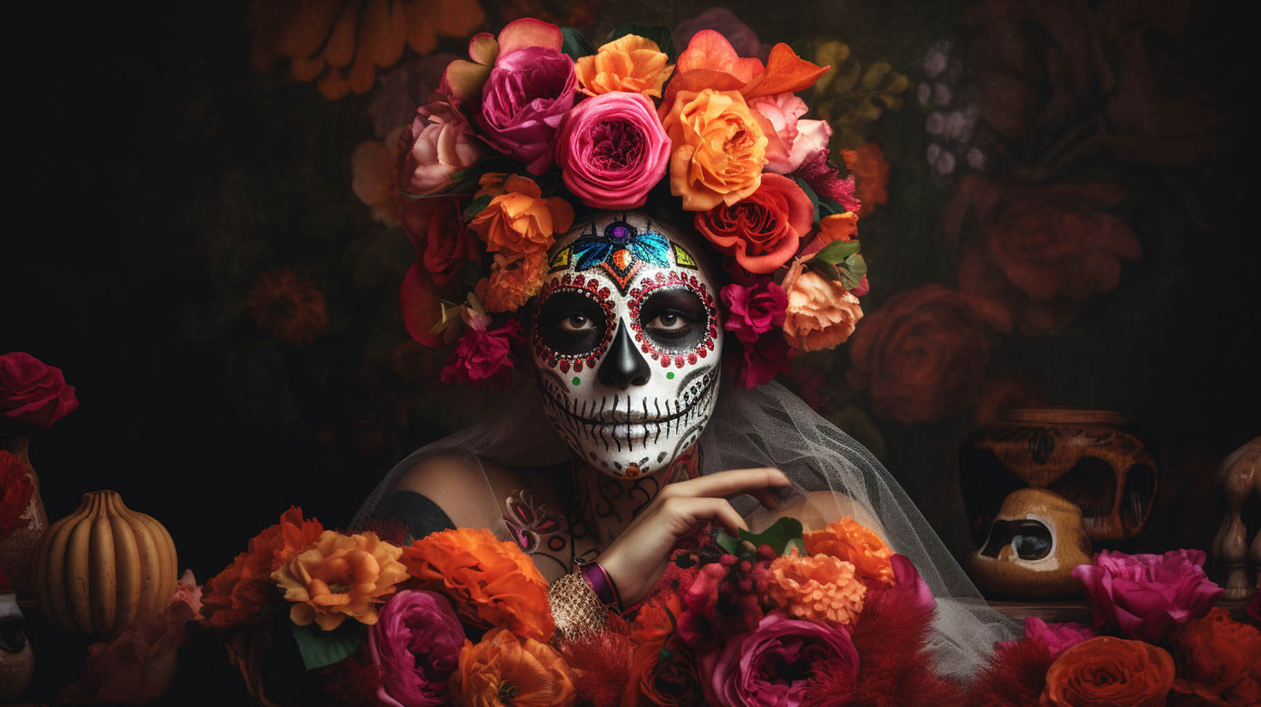 Dziady, Samhain i Día de los Muertos - noc, kiedy dusze tańczą w księżycowym świetle